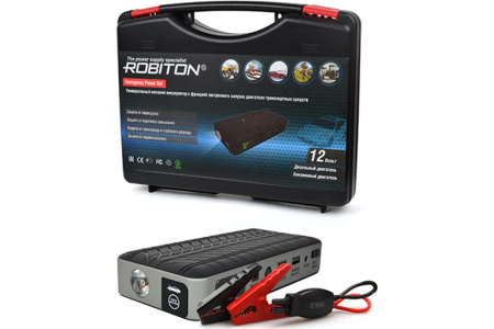 Аккумулятор ROBITON Emergency Power Set с функцией экстренного запуска двигателя