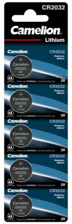 Батарейка литиевая Camelion CR2032 (3V)