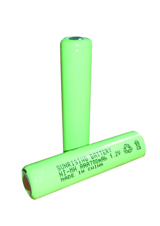 Аккумулятор NiMh Sunrising AAA 700mAh с плоским "плюсом"