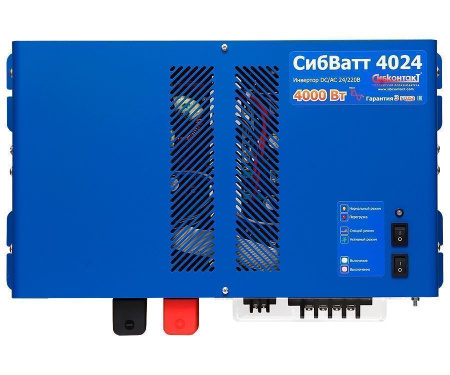 Преобразователь напряжения СибВатт 4024 инвертор DC-AC, 24В/4000Вт 