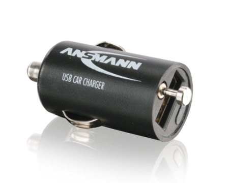 Адаптер/блок питания автомобильный Ansmann USB Car Charger (1000мА, импульсный)