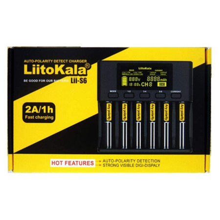 Зарядное устройство Liitokala Engineer Lii-S6