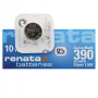 Батарейка серебряно-цинковая Renata 390 (1.55V)