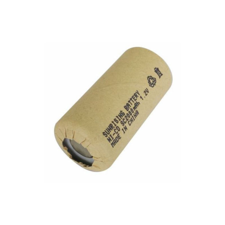 Аккумулятор NiCd Sunrising SC(23/43) 2000mAh
