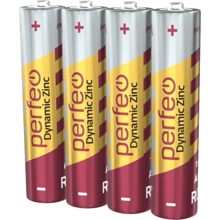 Элемент питания солевой PERFEO Dynamic Zinc R03 (shrink)