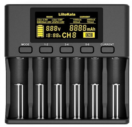 Зарядное устройство Liitokala Engineer Lii-S6