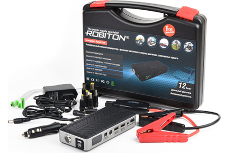 Аккумулятор ROBITON Emergency Power Set с функцией экстренного запуска двигателя