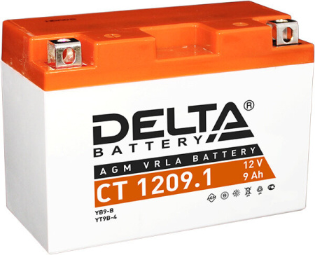 Аккумулятор Delta AGM CT 1209.1 12V (9 Ач, прямая полярность)