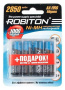 Аккумулятор Robiton 2850MHAA-4/box (1.2В, 2850мАч)