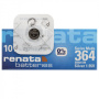 Батарейка серебряно-цинковая Renata 364 (1.55V)