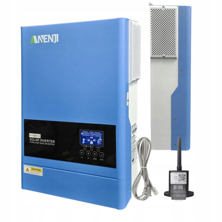 Гибридный инвертор ANENJI ANJ-6200W-48PL-WIFI (6,2кВт, 48В, PV 6500Вт)